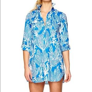 Lilly Pulitzer Brewster’s Blue Captiva Tunic